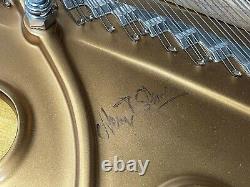 11170-401 Steinway Model M Crown Jewel Mahogany Grand Piano, Year 2000, Signed