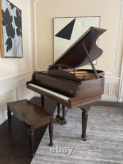 140th Anniversary Special Edition Hepplewhite Steinway Model M Purchased 1994