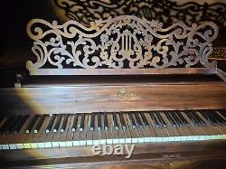 1867 Steinway Grand Piano Vintage and Elegant Model A