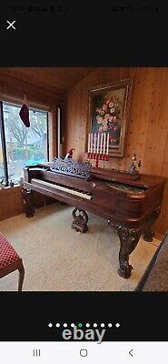 1867 Steinway Grand Piano Vintage and Elegant Model A