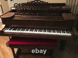 1883 Steinway & Sons Model A 85 Key Grand Piano Very Good Condition