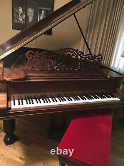 1883 Steinway & Sons Model A 85 Key Grand Piano Very Good Condition