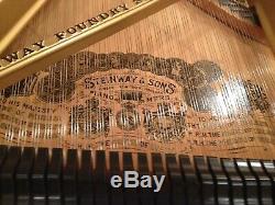 1896 Steinway & Sons Model B 6'10 1/2 Grand Piano Original Finish Very Rare