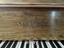 1904 Steinway Model A Grand Piano (restored 1974). Walnut Finish