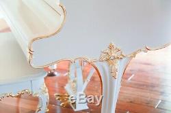 1926 Steinway White 23k Gold Grand Piano Masterpiece Model M