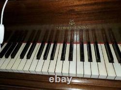 1936 Mahogany Steinway Grand Piano Model B Serial #281015 Appraised @ $40750.00