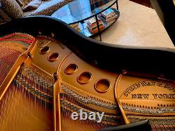 1939 Steinway Black Grand Piano, Model S with Piano Disc player