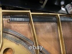 1940 Steinway Grand Piano Rebuilt Ebony Finish Gently Used-Cabinets Included