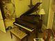 1953 Centennial Edition Steinway And Sons Mahogany Baby Grand Piano Model M