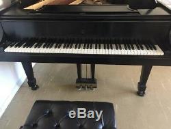1978 Steinway Model L Grand Piano Ebony