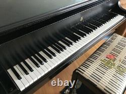 1983 Steinway Model L H129 5'10 Black Ebony Grand Piano S/n L454445 Canada