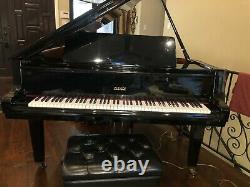 1985 Petrof Grand Piano, Model IV / 3, Ebony Polish, Excellent Condition
