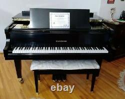 1994 Baldwin Ebony Grand Piano Model R, Serial #328339 Just Appraised @ $9860.00