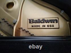1994 Baldwin Ebony Grand Piano Model R, Serial #328339 Just Appraised @ $9860.00