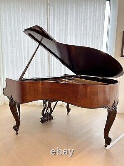 1997 Steinway Model M Louis XV Piano East Indian Rosewood Crown Jewel Collec
