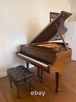 2000 Crown Jewel Steinway Grand Piano Model M Walnut