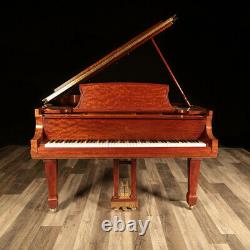 2002 Steinway Grand Piano, Model B 6'10 African Cherry, Crown Jewel Edition