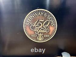 2003 Steinway L 150th Anniversary Model WithProdigy System Ebony & Artist Bench