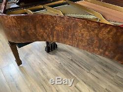 2004 Stunning Steinway & Sons Model L Crown Jewel Bubinga Grand Piano