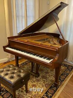 2005 Steinway Model M (5'7) Piano, Crown Jewel Collection, Walnut