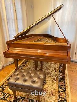 2005 Steinway Model M Grand Piano Walnut, Crown Jewel, Humidity Control