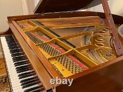 2005 Steinway Model M Grand Piano Walnut, Crown Jewel, Humidity Control