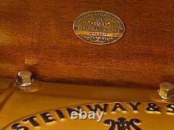 2005 Steinway Model M Grand Piano Walnut, Crown Jewel, Humidity Control