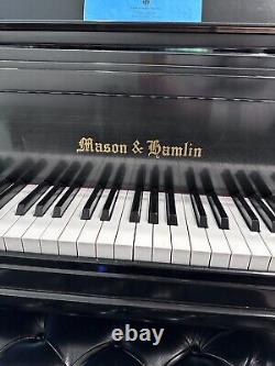 2007 Mason & Hamlin Grand Piano Model BB 7' Excellent Condition with Bench