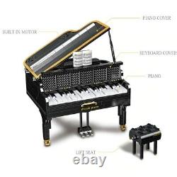 21323 Technic Motor LEGO Grand Piano Model APP Control Automatic Playing Block