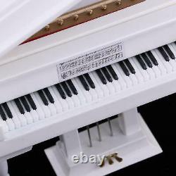 2x Mini Piano Model Decorative Grand Piano Model for Desktop Playset Kids