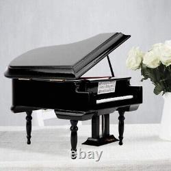 3XMiniature Grand Piano Model Kit Musical Instrument with Chair, for Home1343