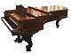 #5535 Antique Steinway Rosewood Centennial Model D Fancy Concert Grand Piano