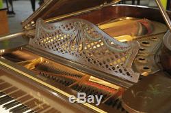 A 1904, Rococo Style, Steinway Model B grand piano with hand-painted scenes