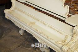 A 1979, Louis XV style, Steinway Model O grand piano. 3 year warranty