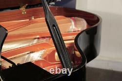 A 2005, Wendl and Lung Model 178 grand piano in black. 3 year warranty