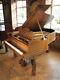 Antique, Steinway Model A Grand Piano With A Walnut Case And Fluted, Barrel Legs