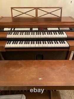 Antique (or Vintage) 1960s Baldwin Organ Model 46HP, Tube Type