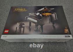 Assembled Once A Shape LEGO Ideas GRAND PIANO with box & manual MODEL 21323