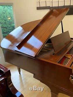 BALDWIN MODEL R GRAND PIANO with PRIOR RESTORATION! NICE NICE INSTRUMENT