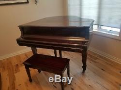 Baby Grand Piano (young Chang Model G-150) Mahogany Finish (initial Owner)