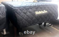 Baldwin Lightweight Quilted Cover Baldwin Logo on Front Model BP165 5'10 Black