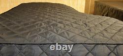 Baldwin Lightweight Quilted Cover Baldwin Logo on Front Model BP165 5'10 Black