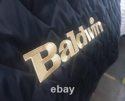 Baldwin Lightweight Quilted Cover Baldwin Logo on Front Model BP165 5'10 Black