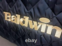 Baldwin Lightweight Quilted Cover Baldwin Logo on Front Model BP178 5'10 Black