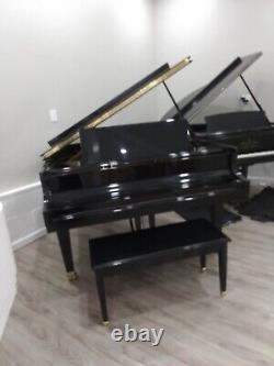 Baldwin Model R Grand Piano, Ebony High Gloss