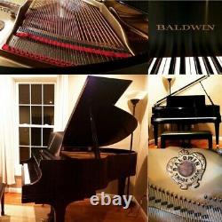 Baldwin model M grand piano, Satin Black finish. Great condition