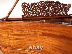 Beautiful Restored Steinway Grand Piano Model B Carved, Mahogany