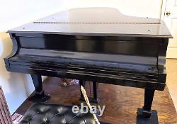 Beautiful Steinway Grand Piano, Model B, Ebony