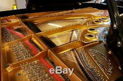 Beautiful Steinway Model A Grand Piano Satin Ebony 1938 Fully Restored