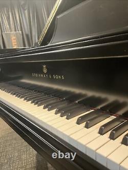 Beautiful Steinway Model B Ebony Grand. Rebuilt and Refinished. (2023) REDUCED